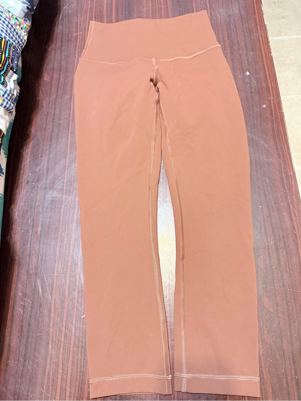 lululemon athletica High-Waist Leggings in Rust Brown